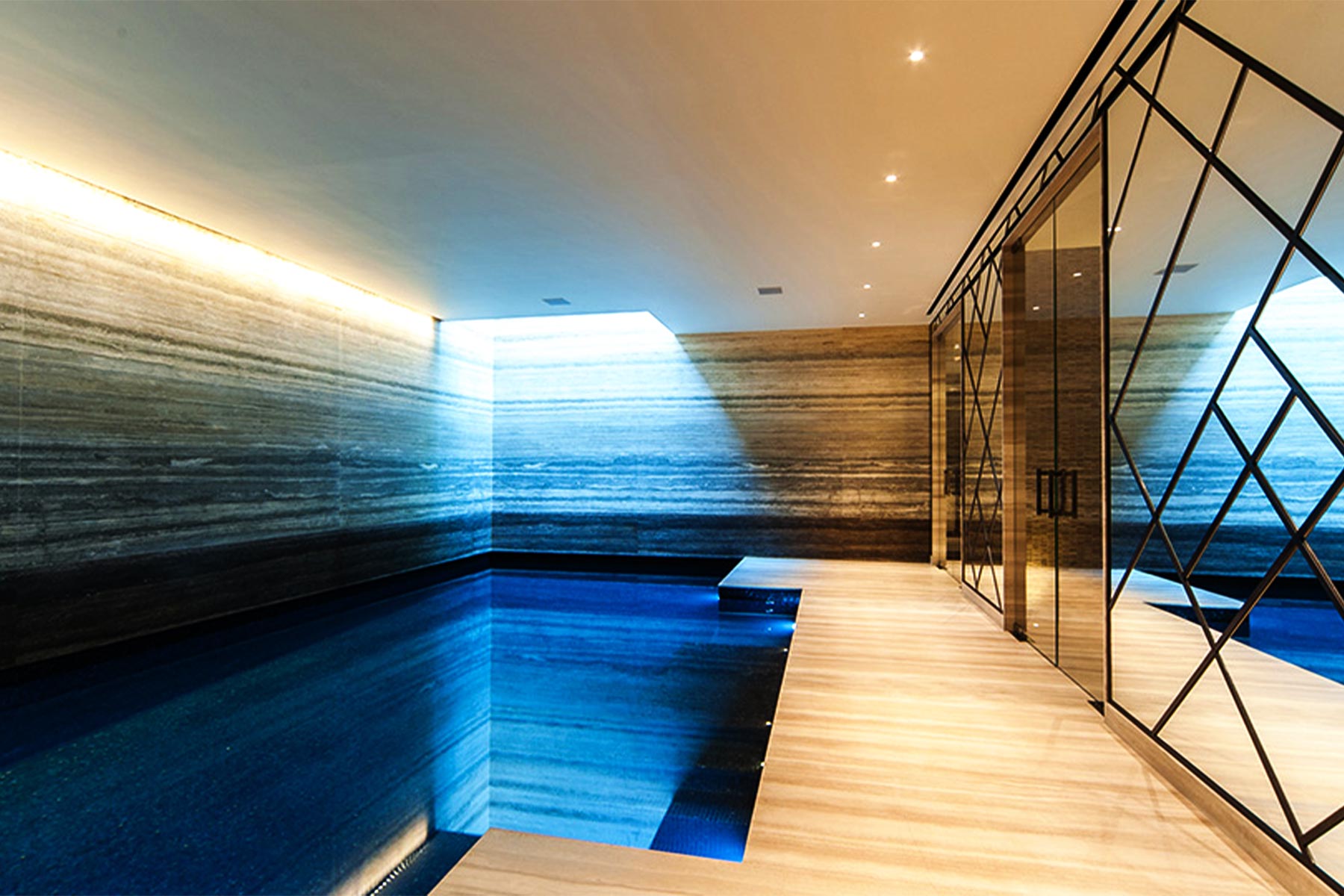 Burnall Street - Basement Pool and Sauna | Aqua Platinum Projects