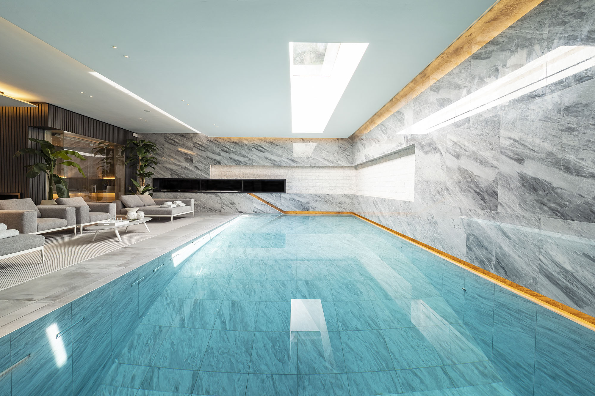 Luxury Basement Pool - Design Consultancy | Aqua Platinum Projects