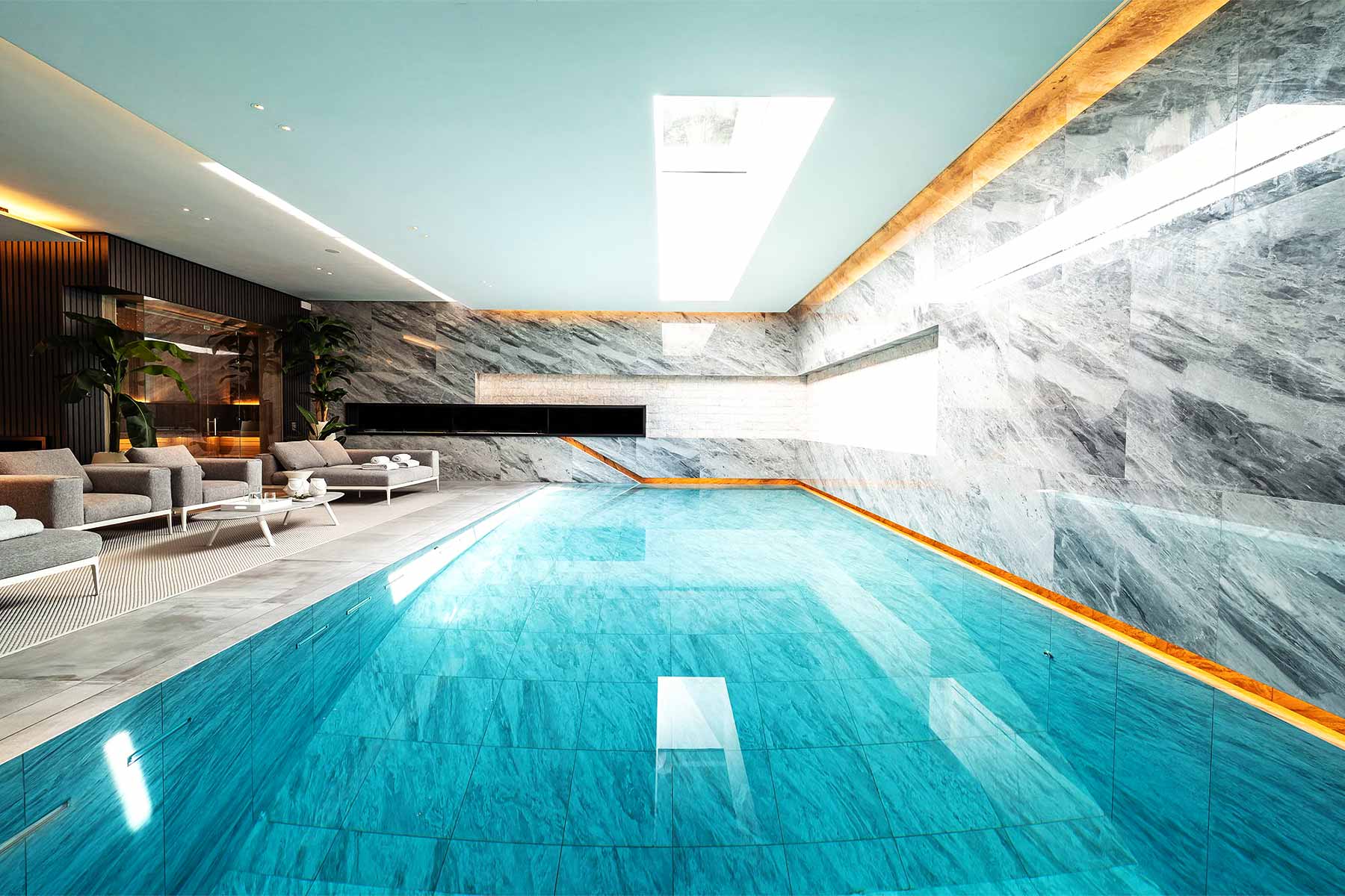 Luxury Basement Pool & Spa | Aqua Platinum Projects