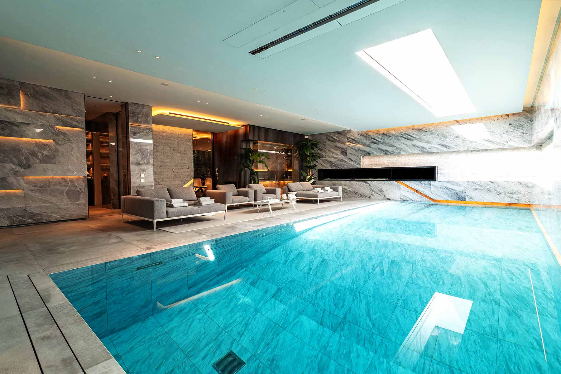 Luxury Basement Pool & Spa | Aqua Platinum Projects