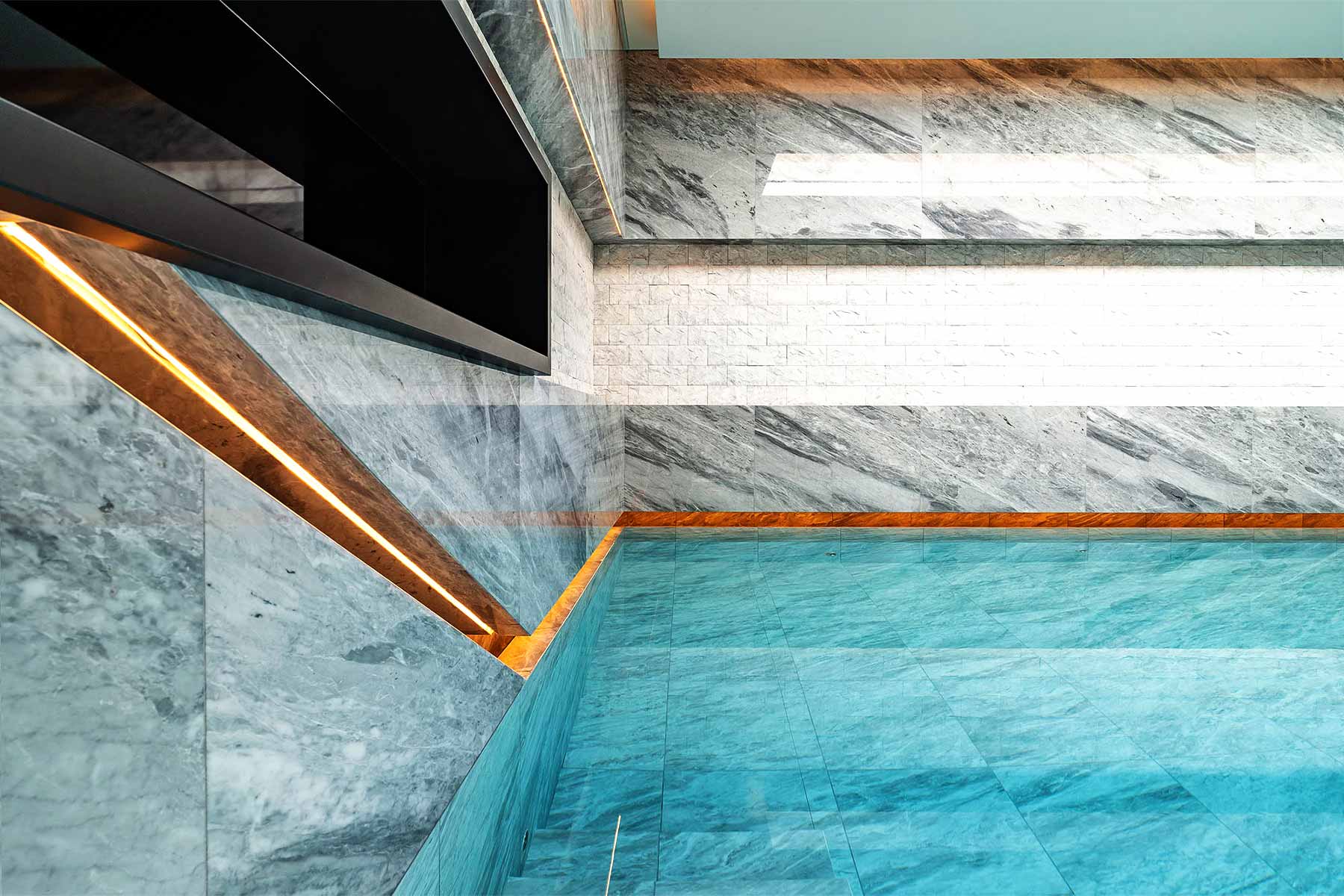 Luxury Basement Pool & Spa | Aqua Platinum Projects