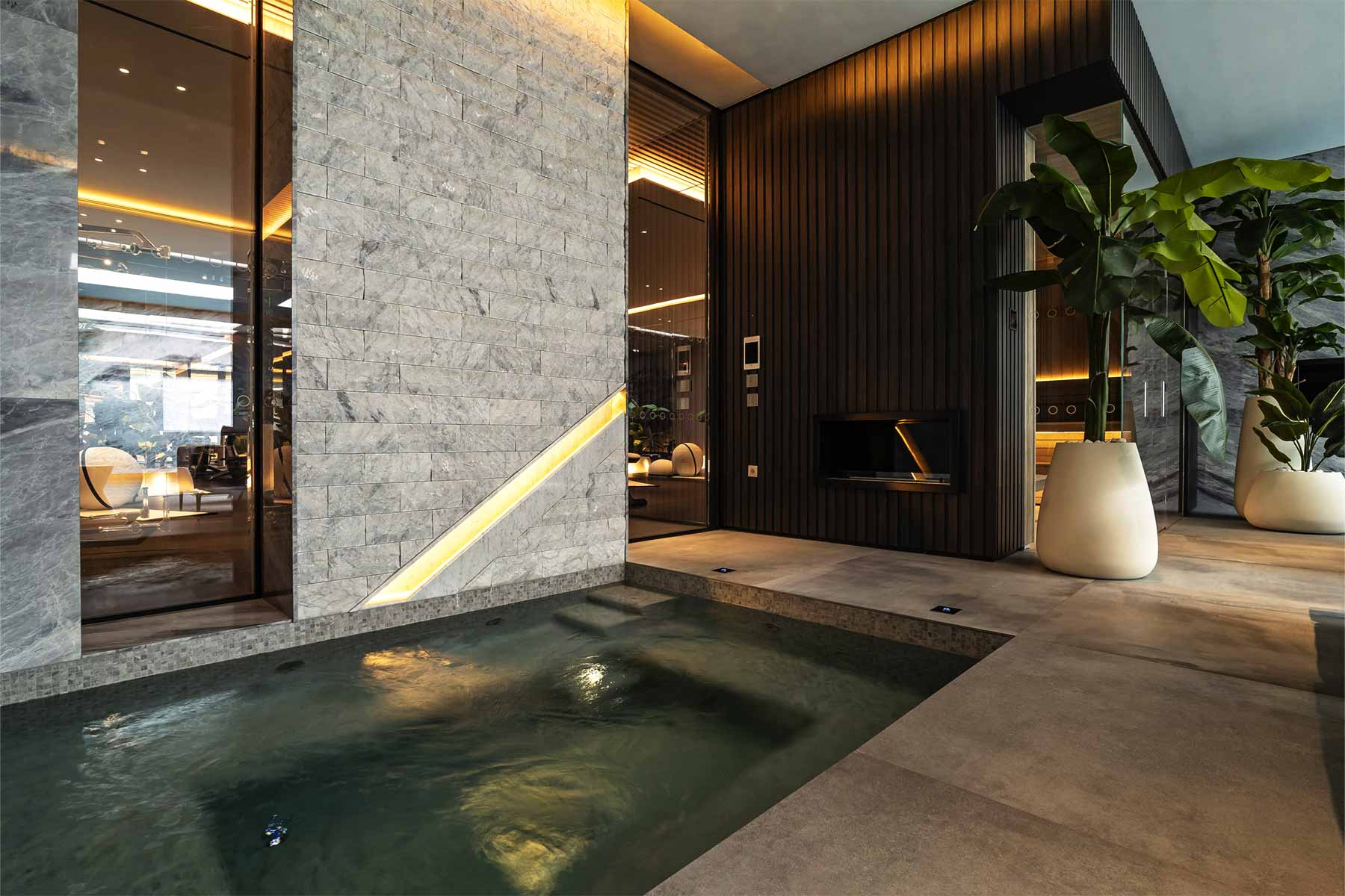 Luxury Basement Pool & Spa | Aqua Platinum Projects