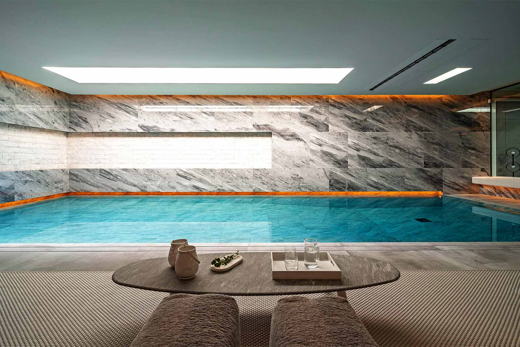 Luxury Basement Pool & Spa | Aqua Platinum Projects