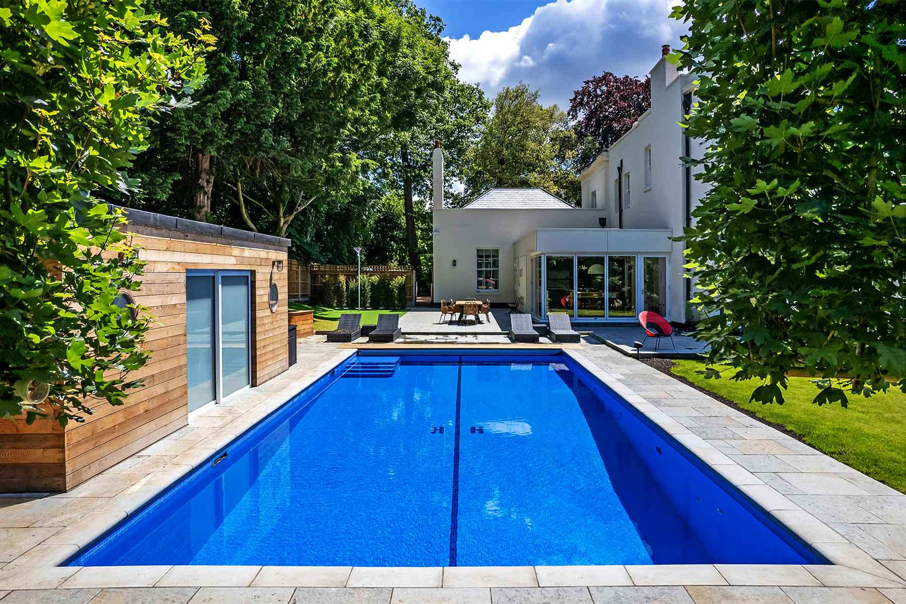 Private House Residence - Outdoor Pool Design | Aqua Platinum Projects