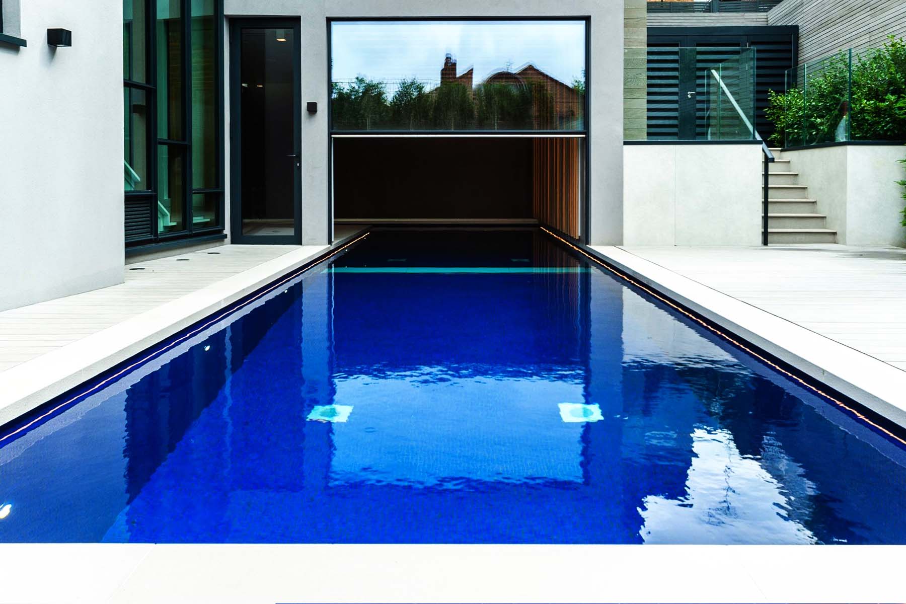 Hampstead House - Indoor Outdoor Pool | Aqua Platinum Projects