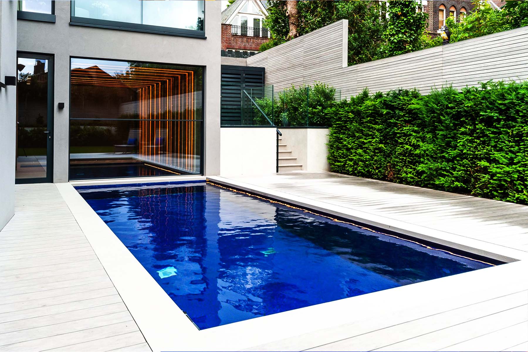 Hampstead House - Indoor Outdoor Pool | Aqua Platinum Projects