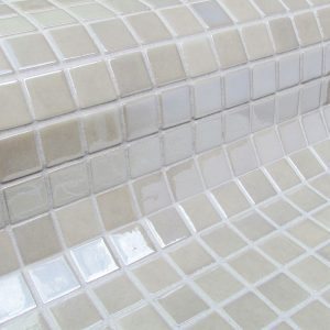 Mosaic Titles for One Piece Pools - Metal Nickel | Aqua Platinum Projects