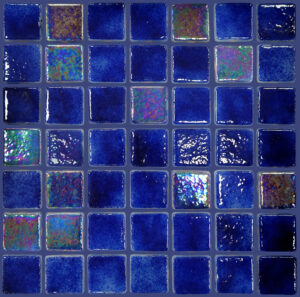 Mosaic Titles for One Piece Pools - Shimmer Dark Blue | Aqua Platinum Projects