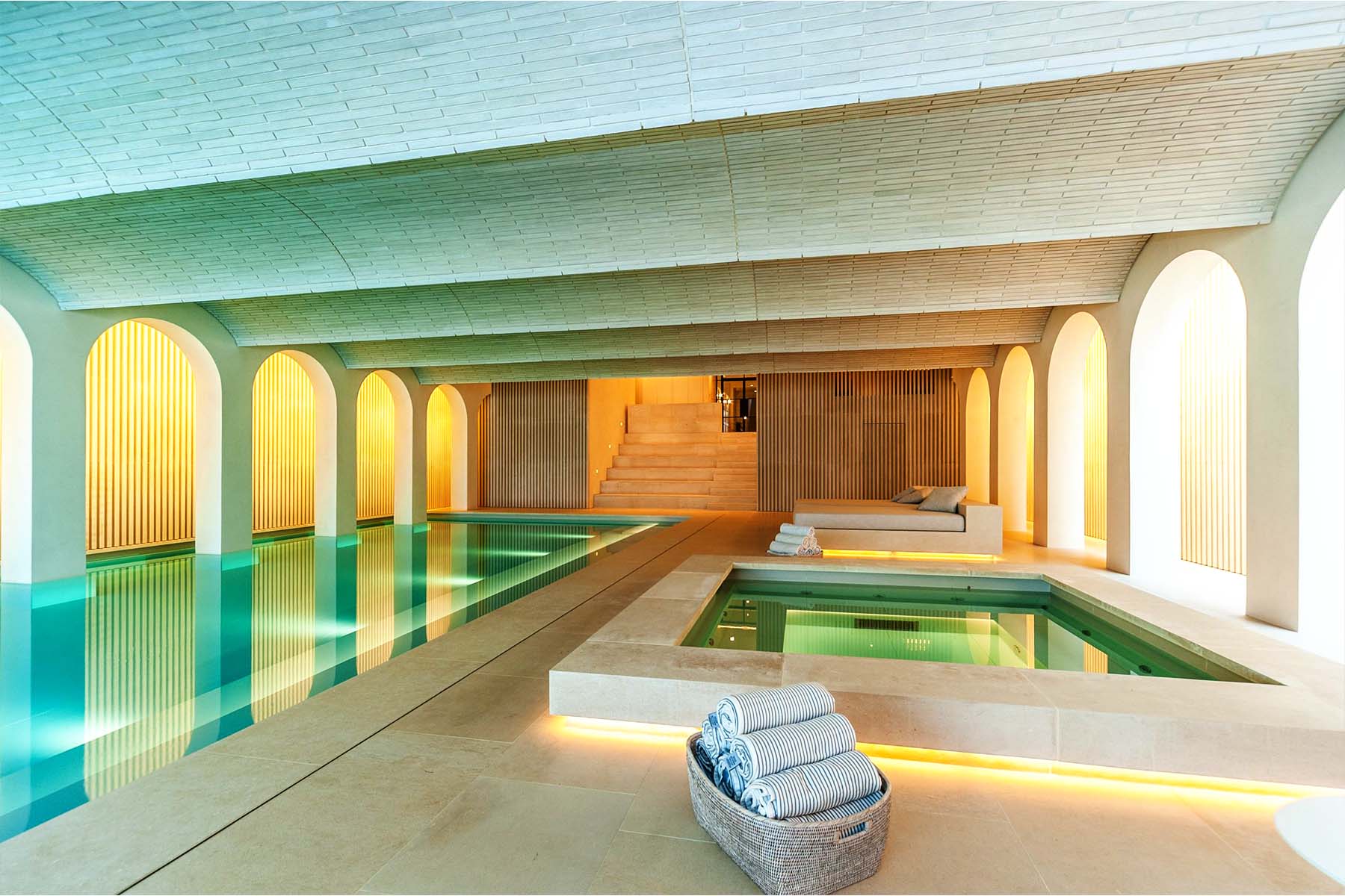 Stone House - Residential Basement Pool & Spa | Aqua Platinum Projects