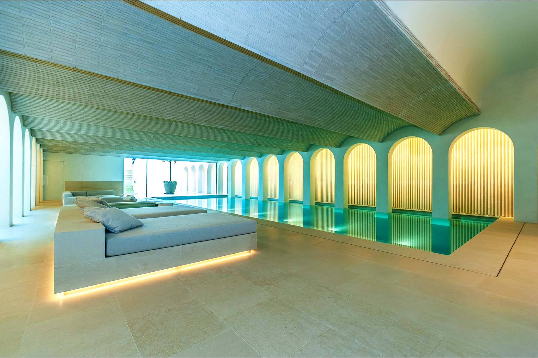 Stone House - Residential Basement Pool & Spa | Aqua Platinum Projects